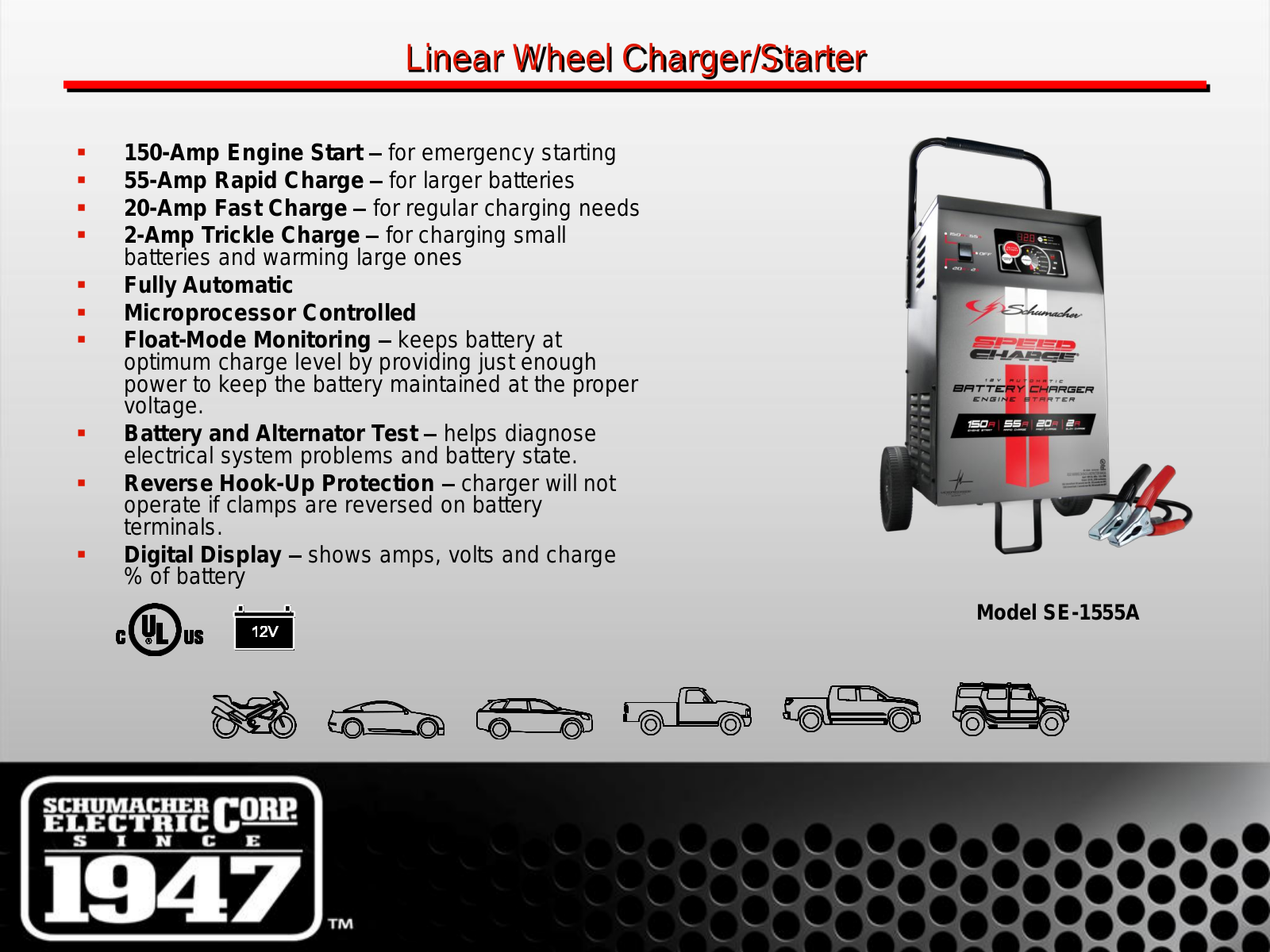 Schumacher SE-1555A User Manual 2