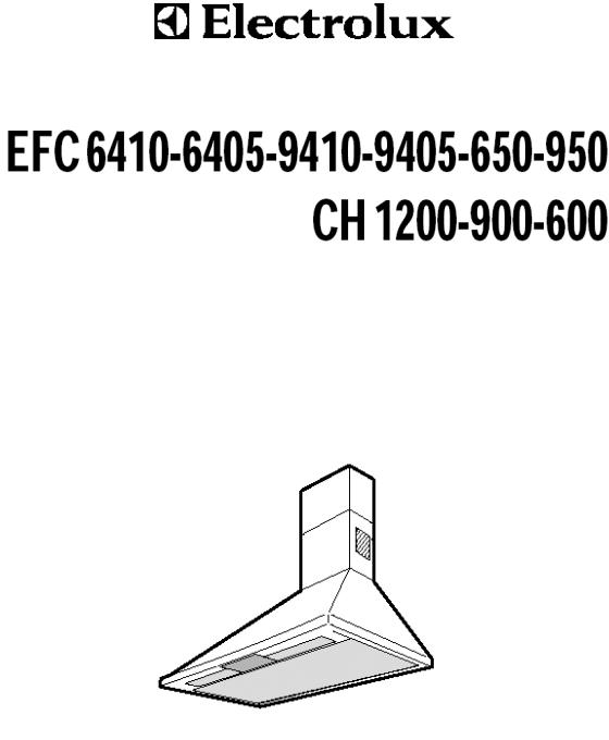 AEG EFC6410, EFC6405, EFC9410, EFC9405, CH1200 Manual