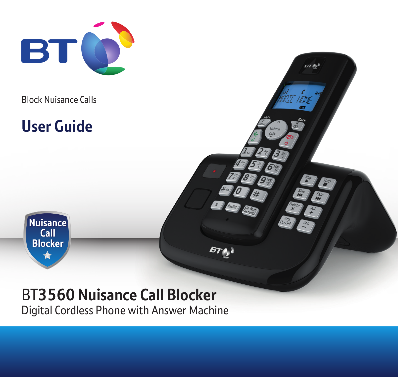 BT 3560 Nuisance Call Blocker Instruction manual