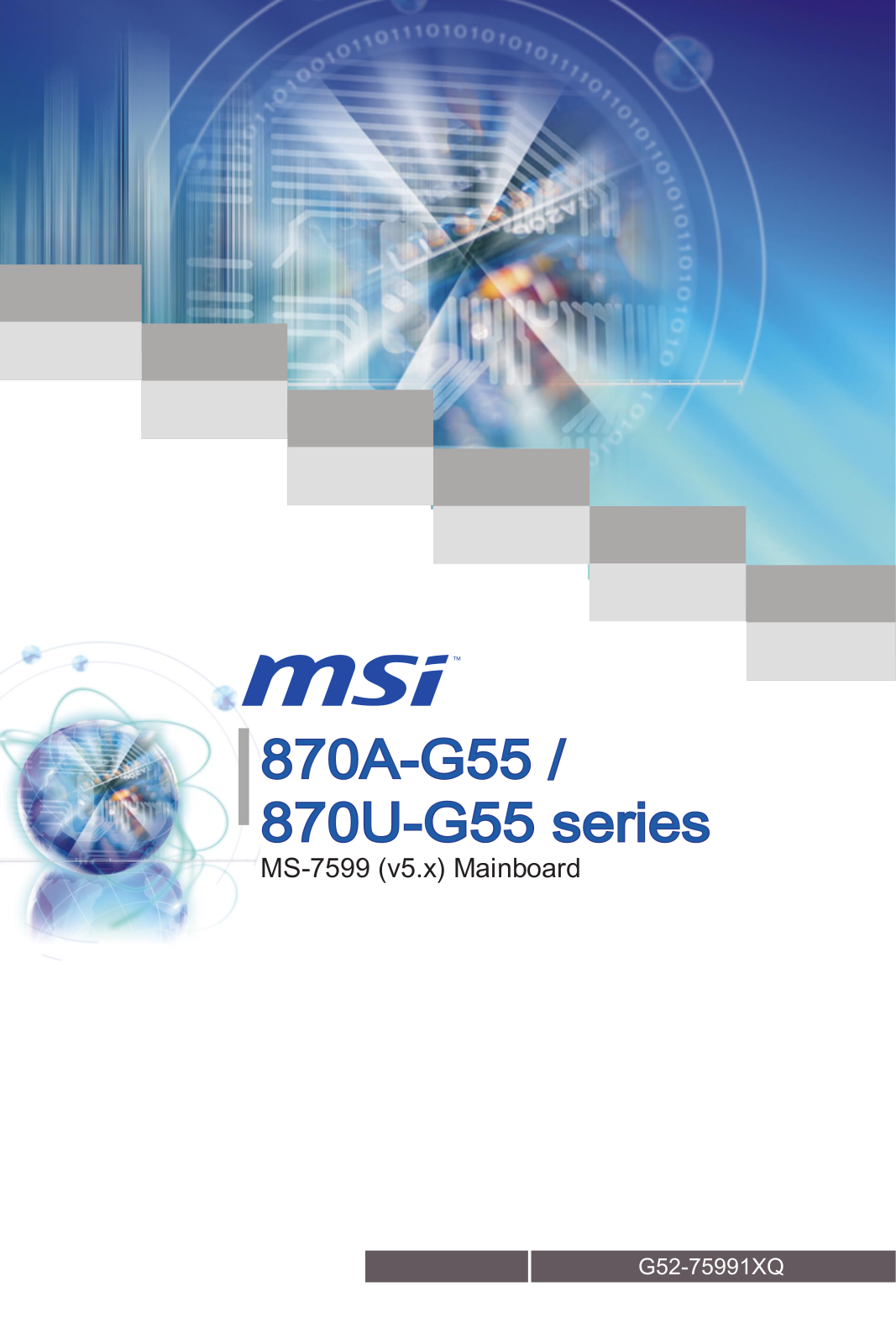 Msi 870U-G55, 870A-G55 user Manual