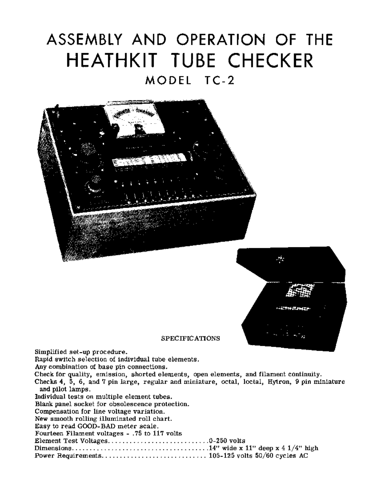 Heathkit tc 2 schematic