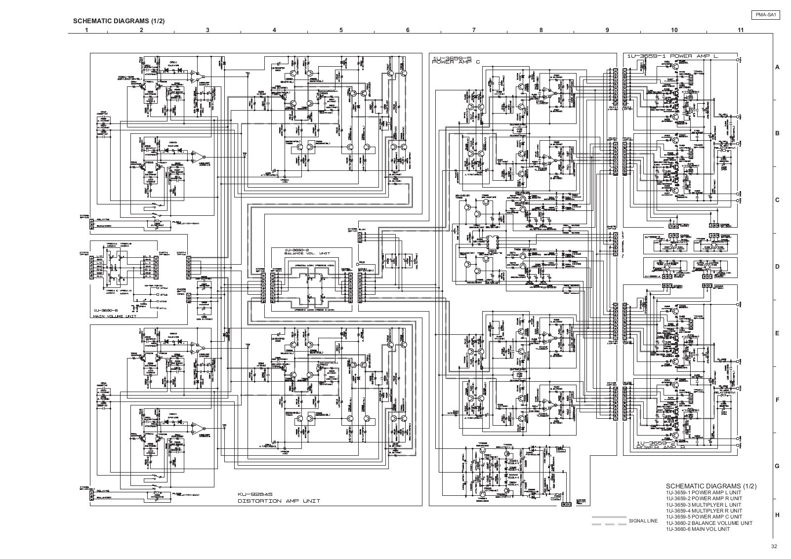 Denon PMA-SA1 Service Bulletin