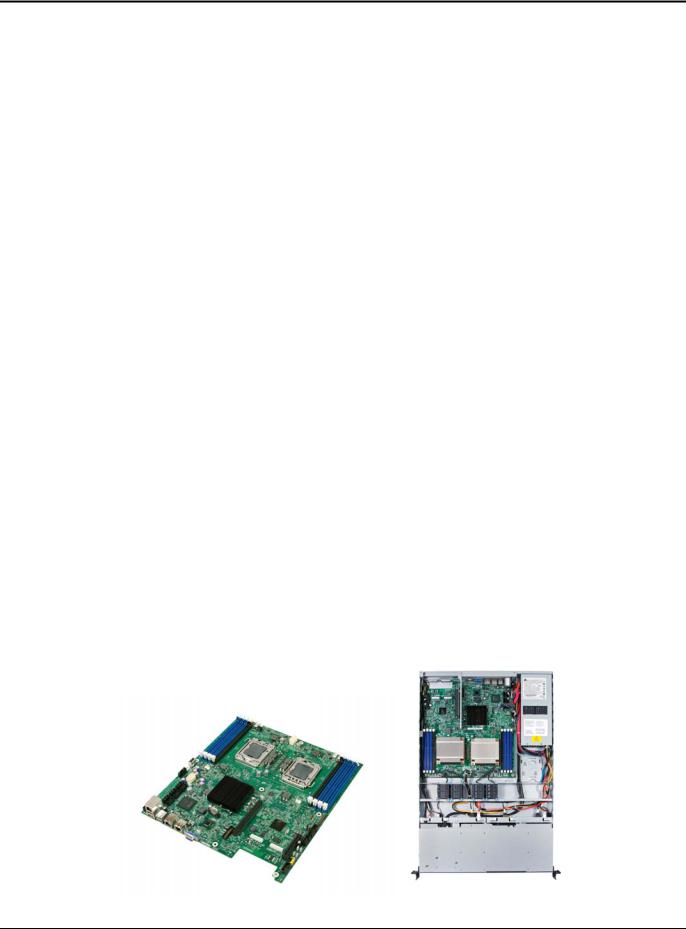 Intel SR1690WB, S5500WB User Manual