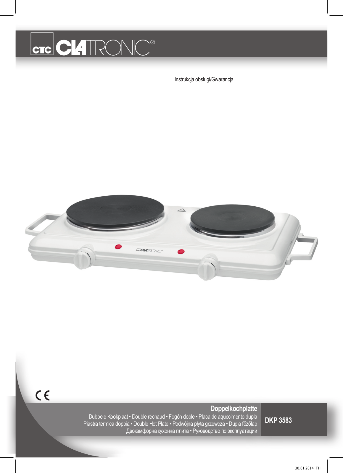 Clatronic DKP 3583 User guide