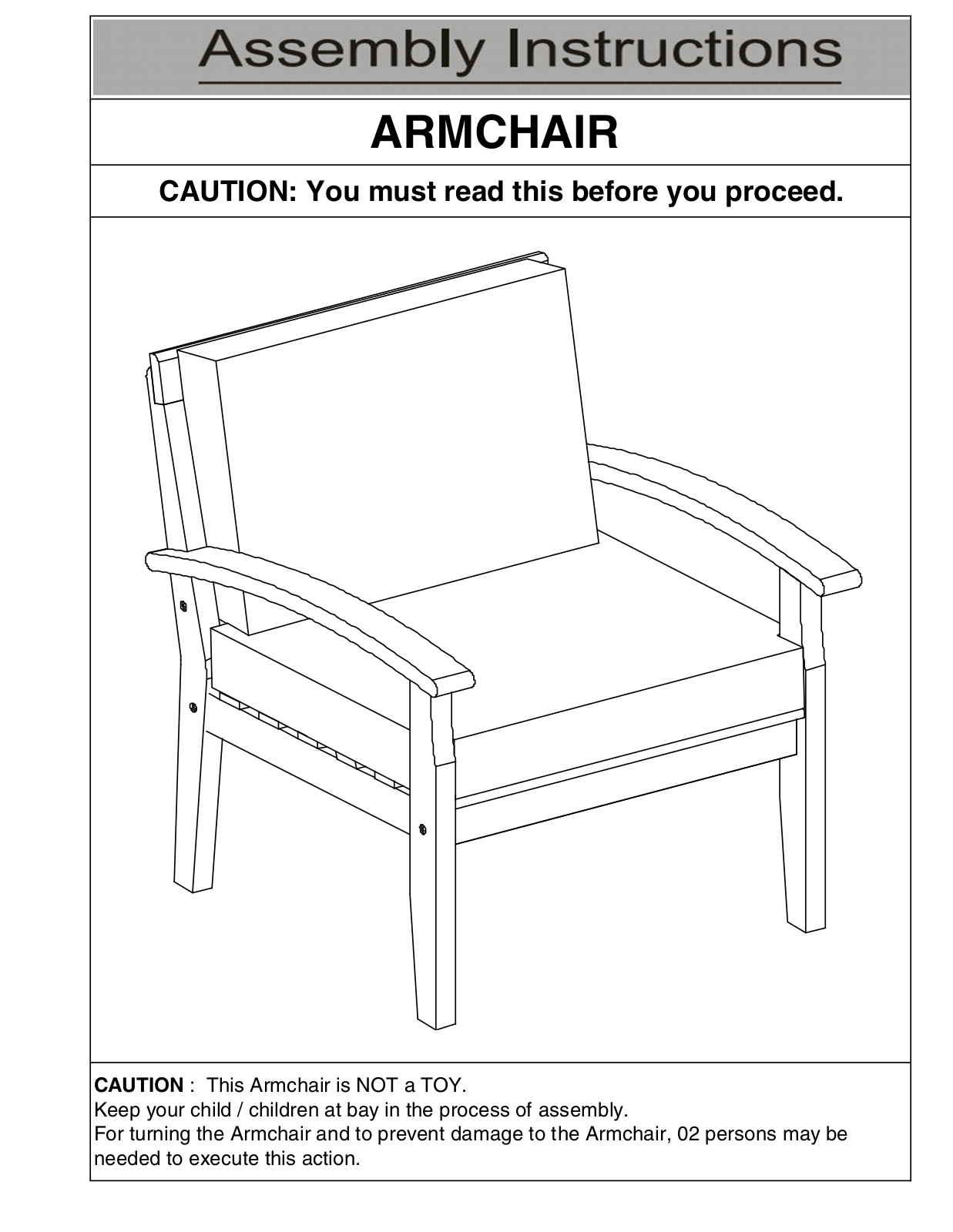 Union Rustic W004603348 Assembly Instructions - ManualMachine.com