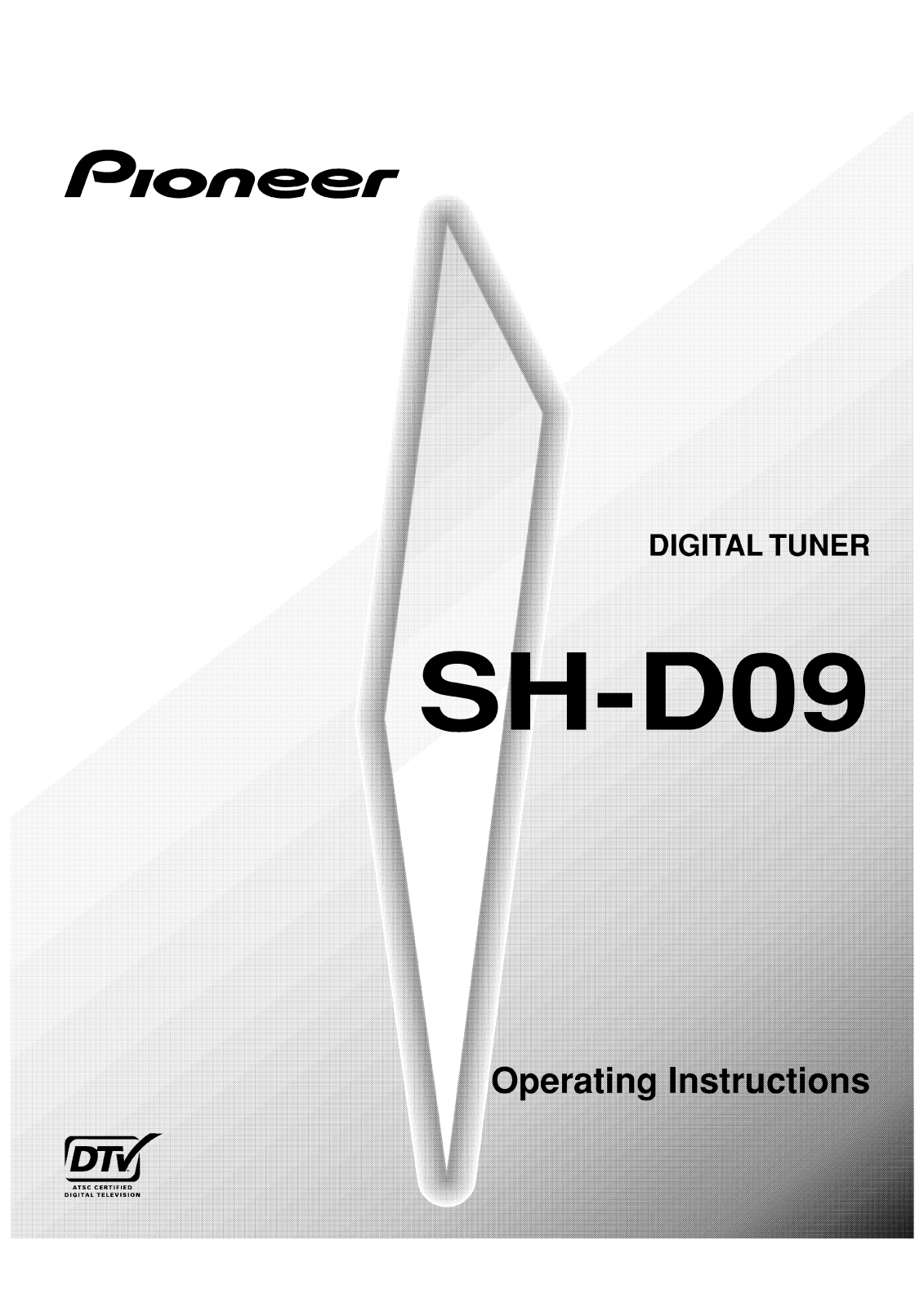 Pioneer SH-D09 User Manual