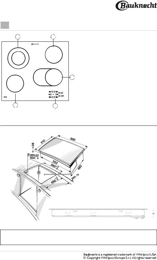 bauknecht ETPV 7640 PRODUCT SHEET