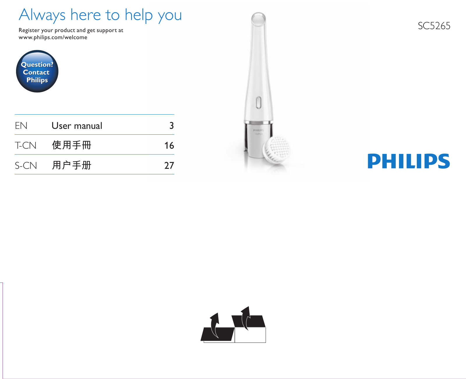 Philips SC 5265 User Manual