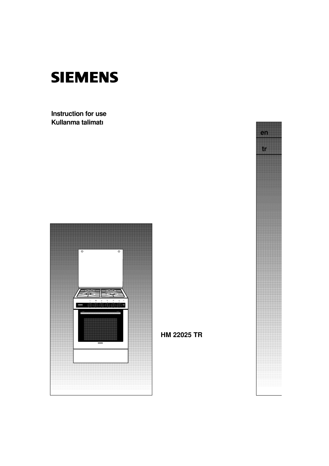 Siemens HM22025TR User guide