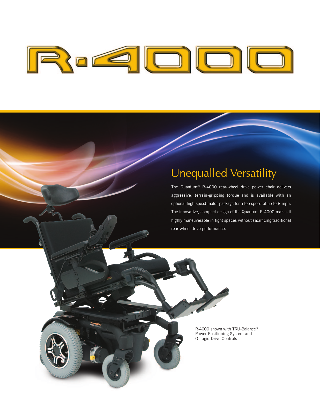 Pride Mobility R-4000 User Manual