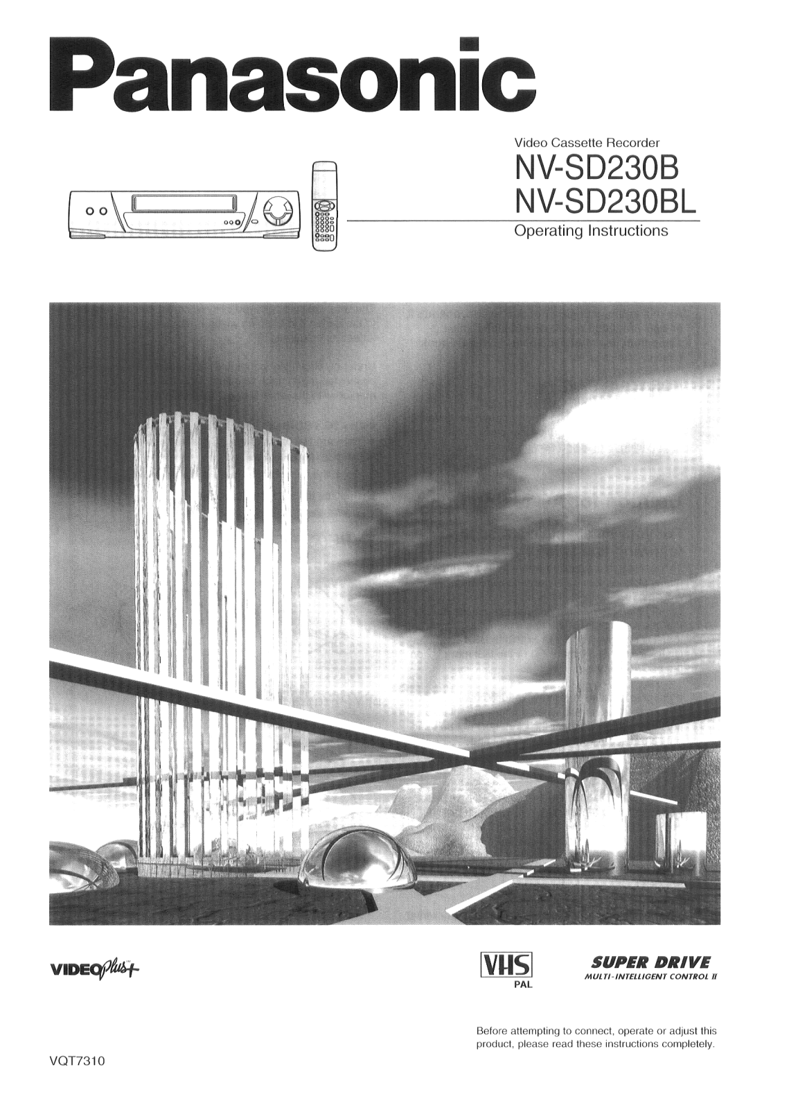 Panasonic NV-SD230B User Manual