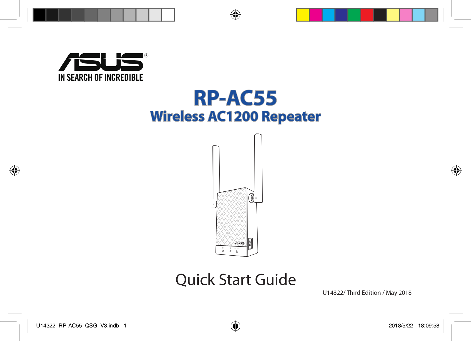 Asus RP-AC55 Quick Installation Guide