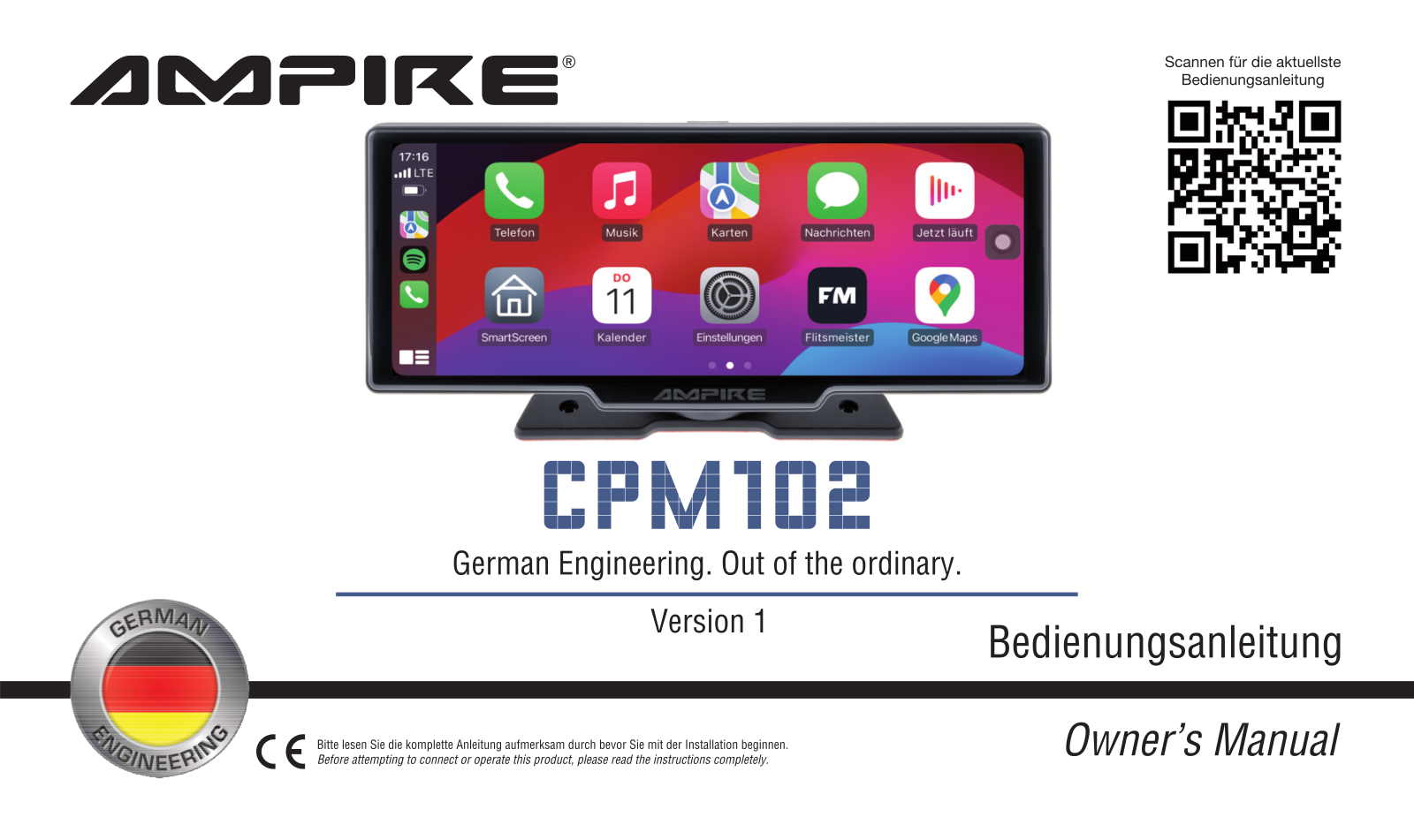 Ampire CPM102 User guide - ManualMachine.com