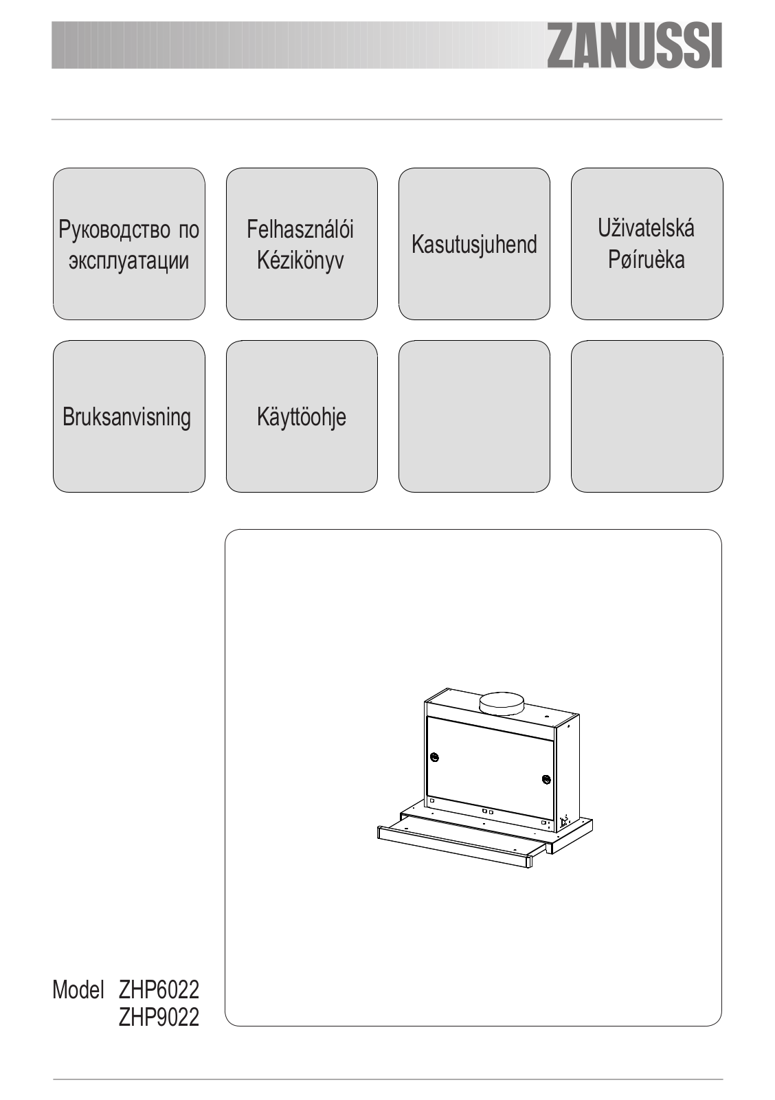 Zanussi ZHP6022 User Manual