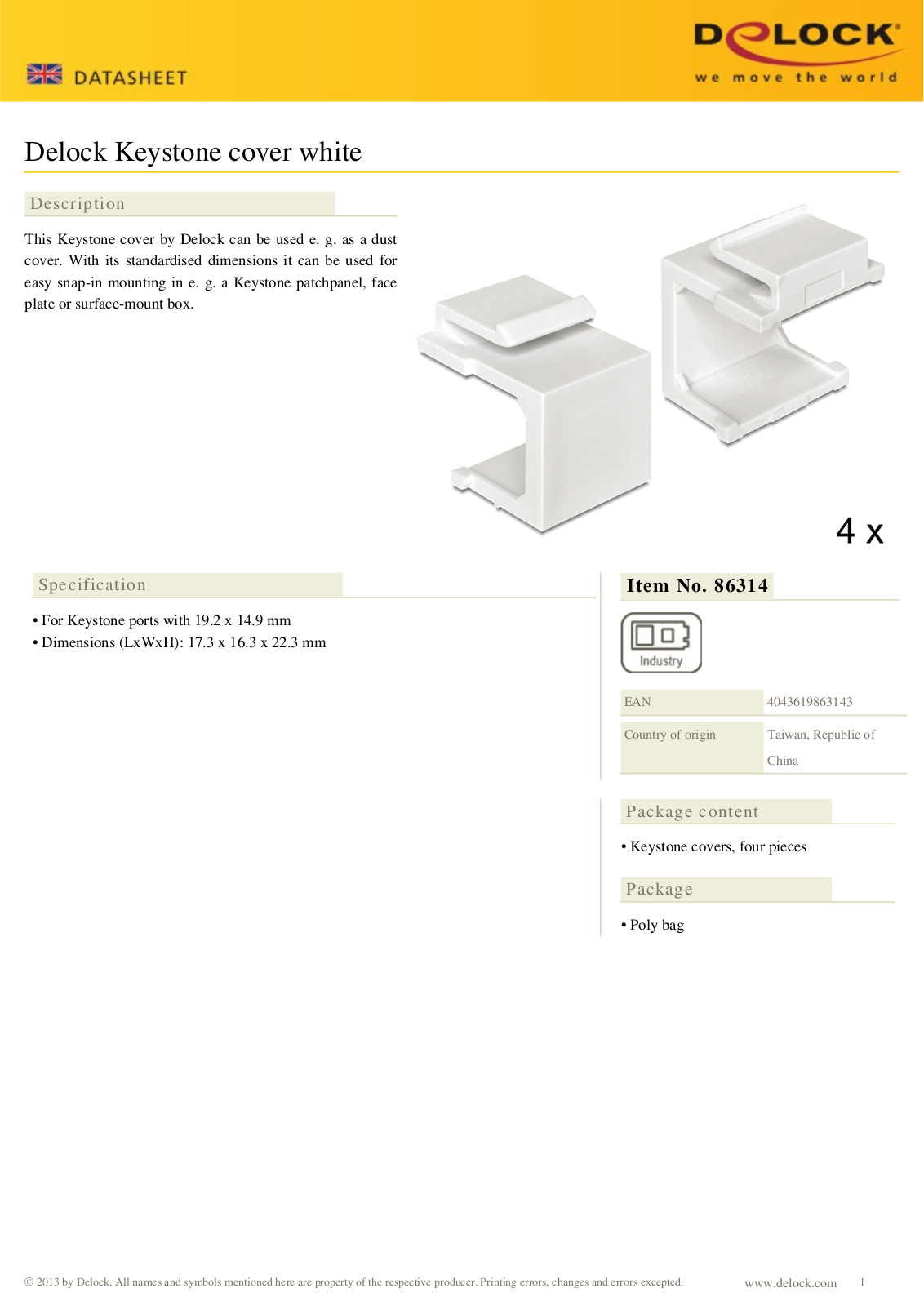 DeLOCK 86314 User Manual