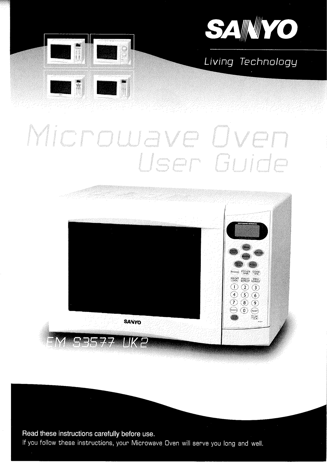 Sanyo EM-S3577 UK2 Instruction Manual