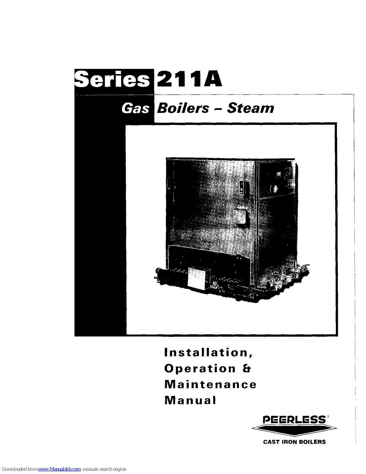 PeerlessBoilers 211A-07, 211A-04, 211A-05, 211A-06, 211A-08 Installation, Operation & Maintenance Manual - ManualMachine.com