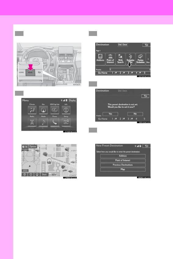 Lexus NX 300h Navigation Manual