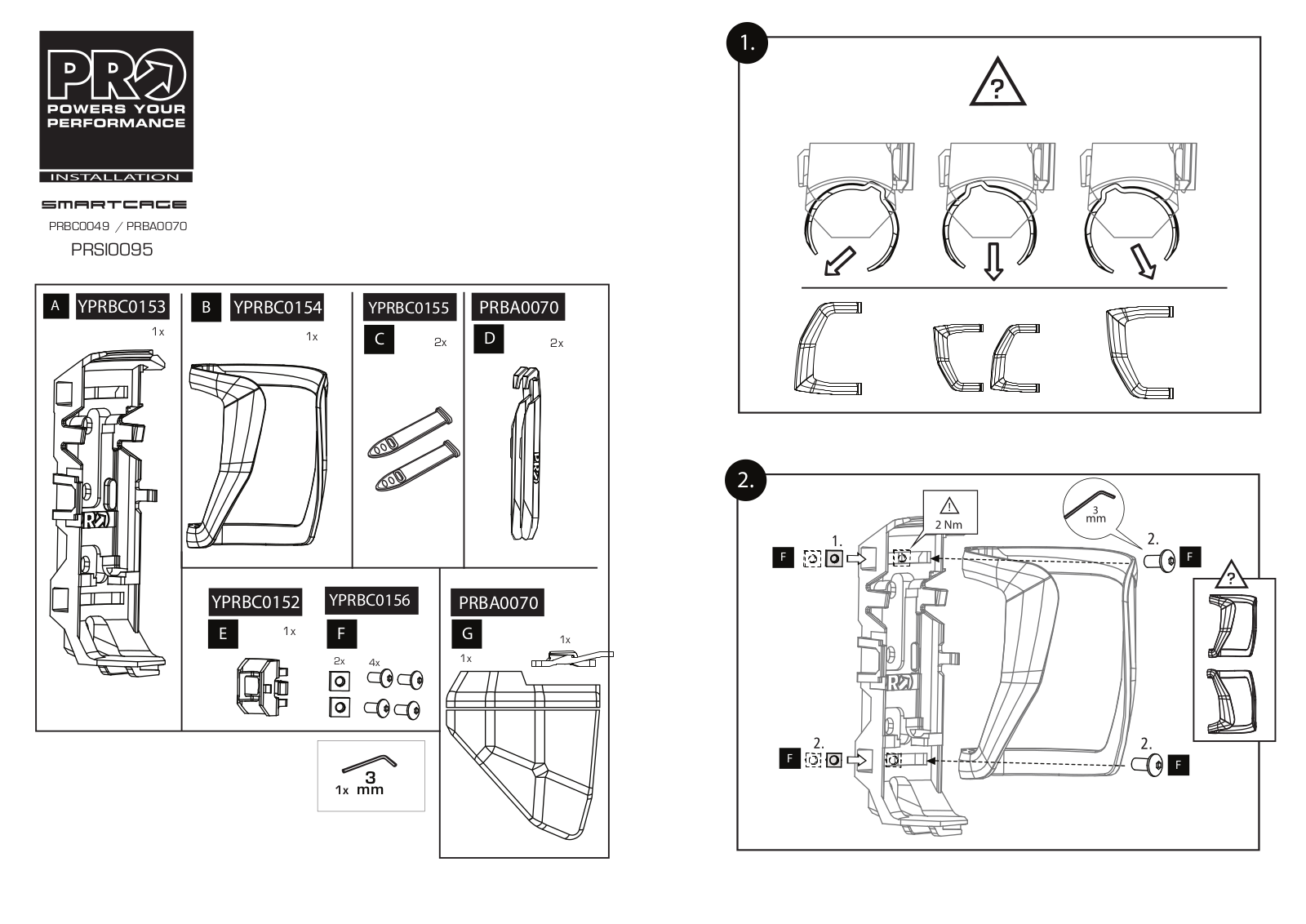 pro bikegear PRBC0049, PRBA0070 User guide - ManualMachine.com