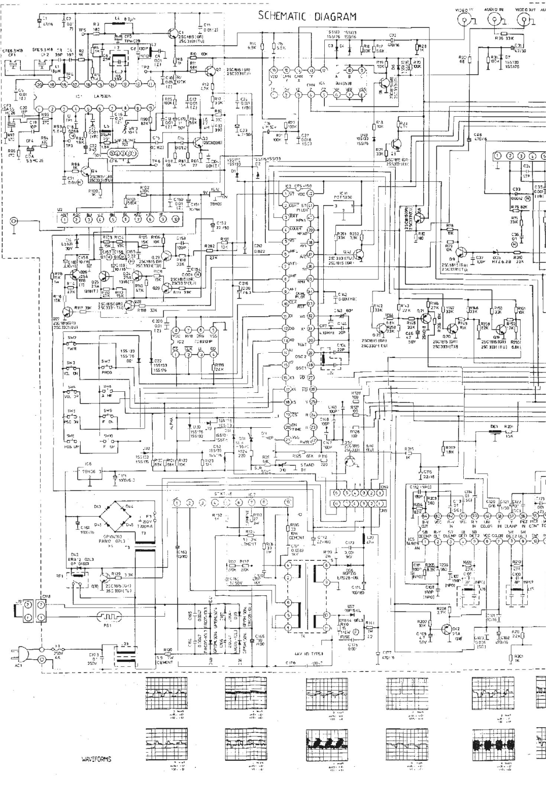 Funai TV-2000A MK3 Service Manual