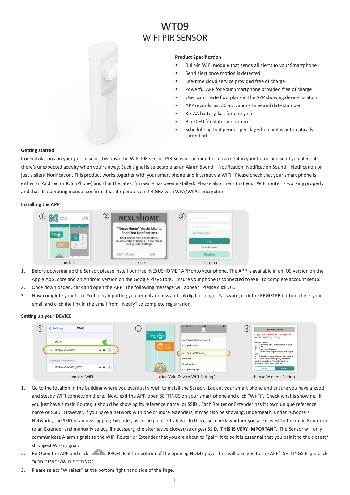 NetzHome WT09 Getting Started - ManualMachine.com