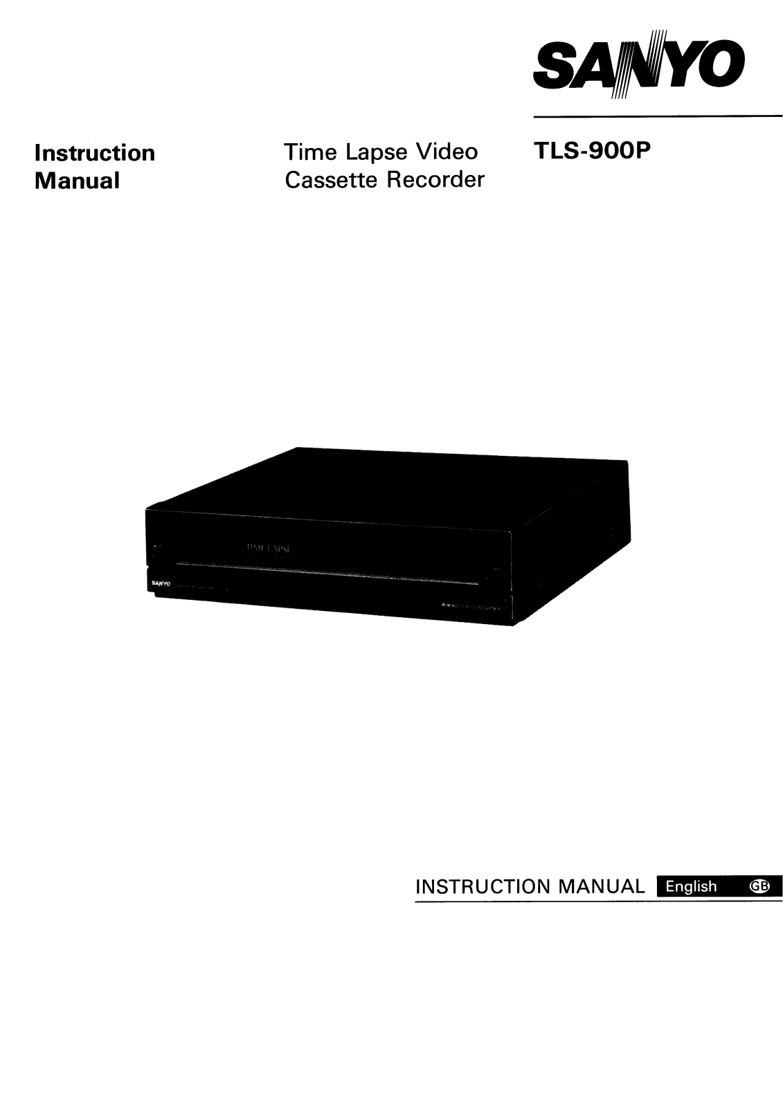 Sanyo TLS-900P Instruction Manual