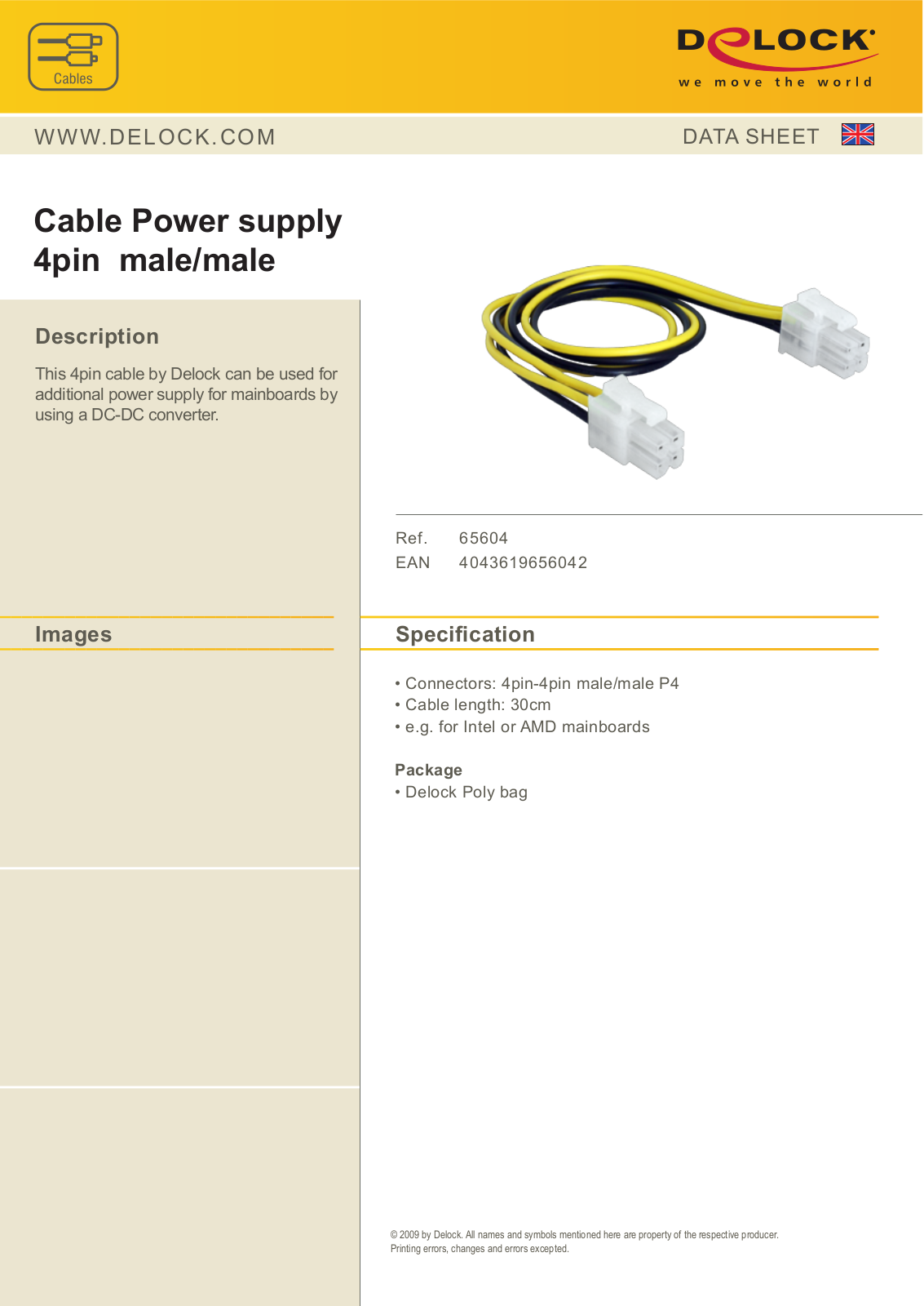 DeLOCK 65604 User Manual