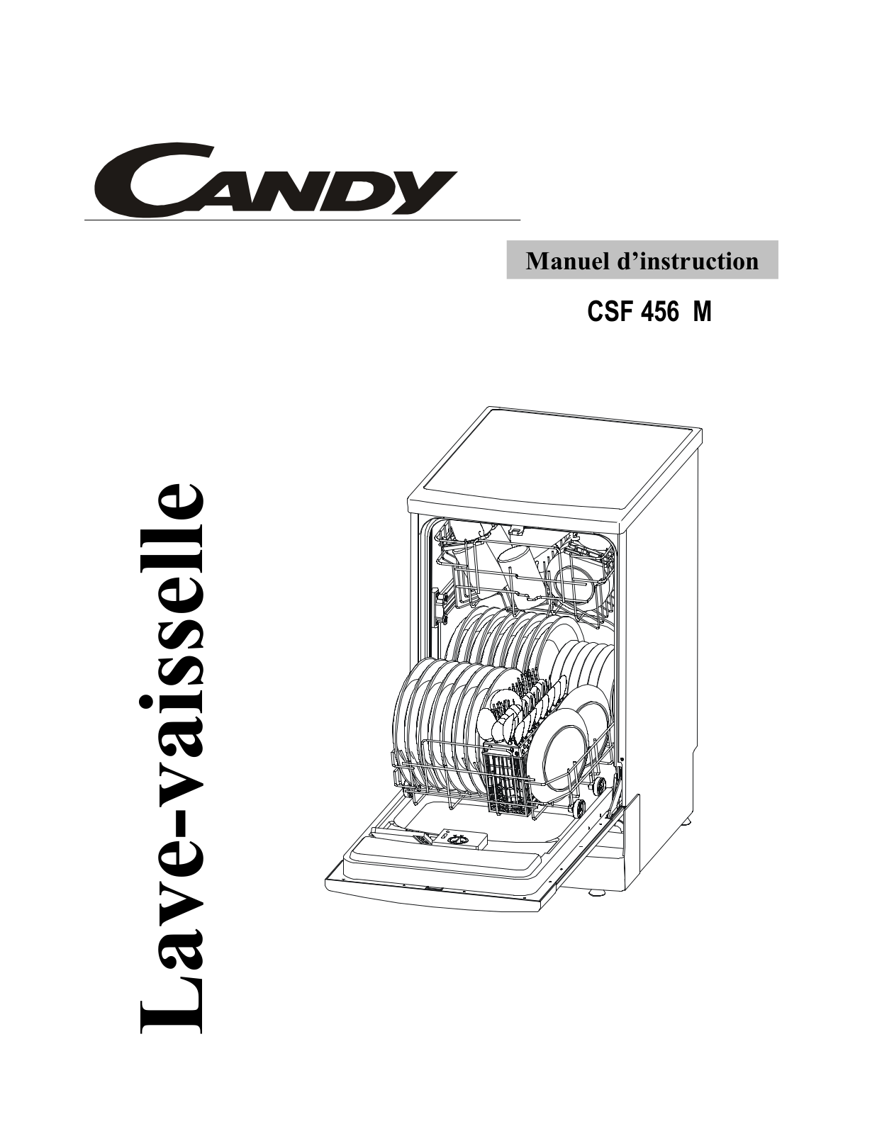 CANDY CSF 456 M User Manual