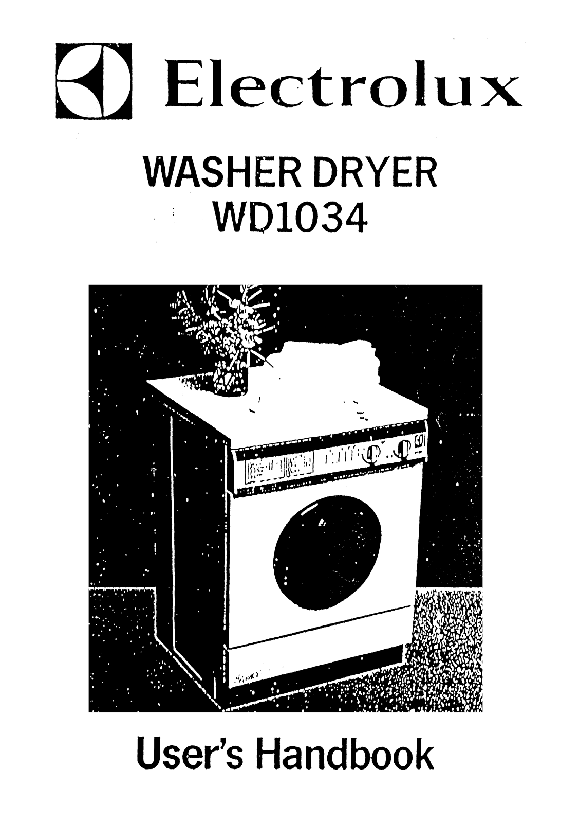 Electrolux WD1034 User Manual