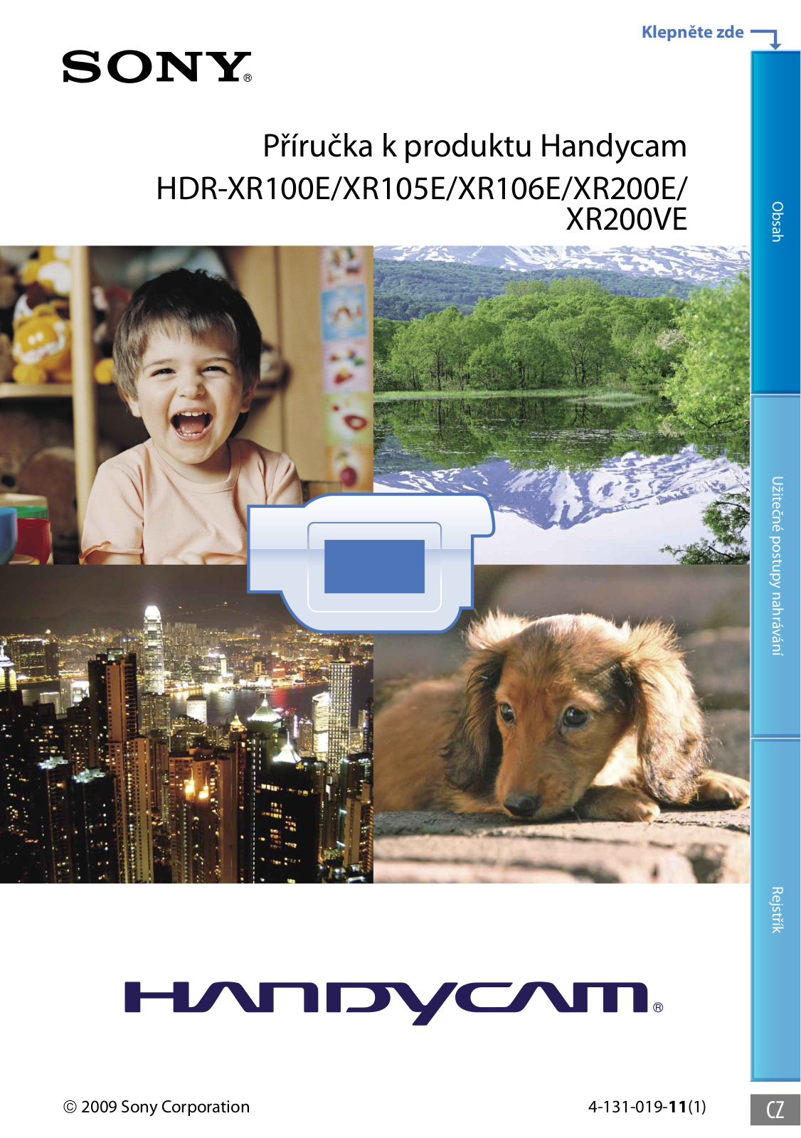 Sony HDR-XR200VE User Manual