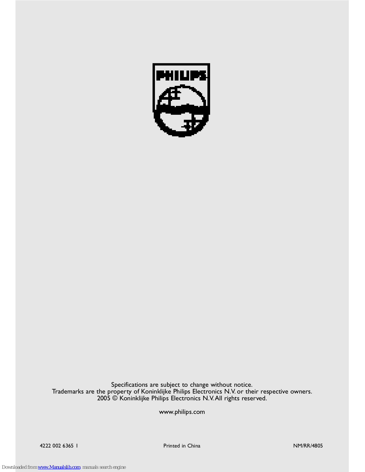 Philips SCX464/00, SCX464/84, SBCSC464/84, SBCSC464/00, SCD464 Quick Start Manual