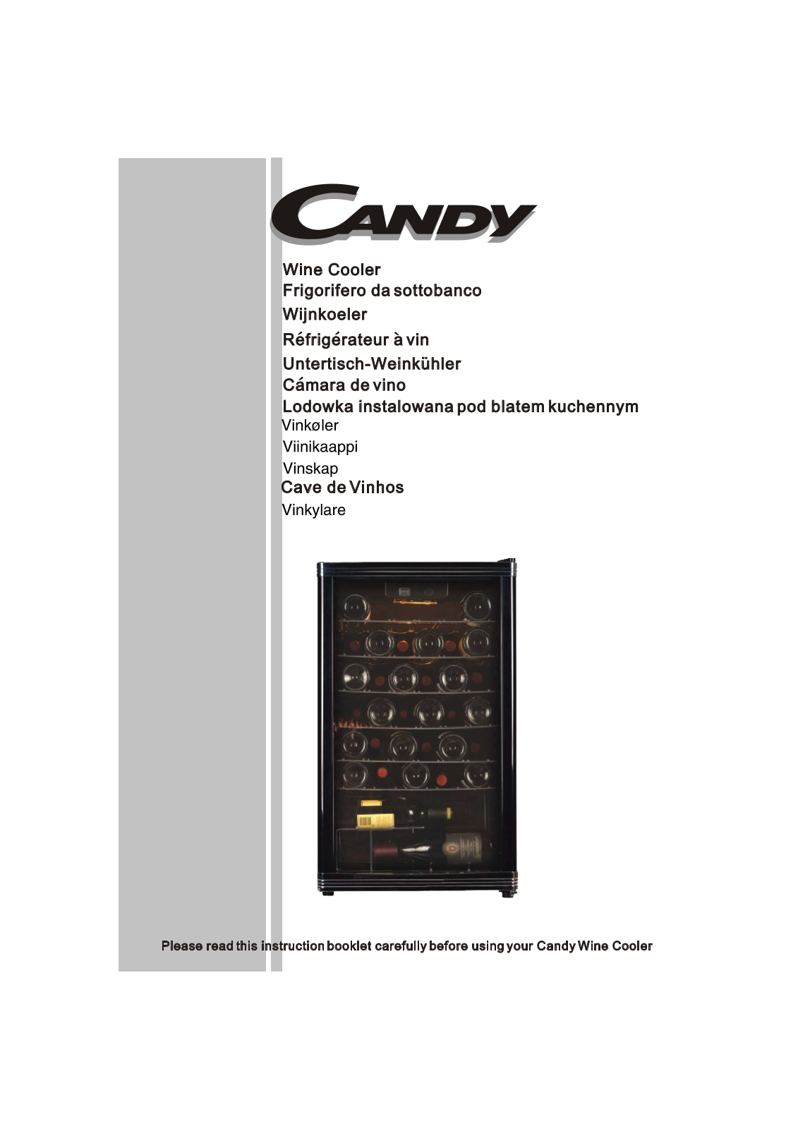 CANDY CCV 155 GL User Manual