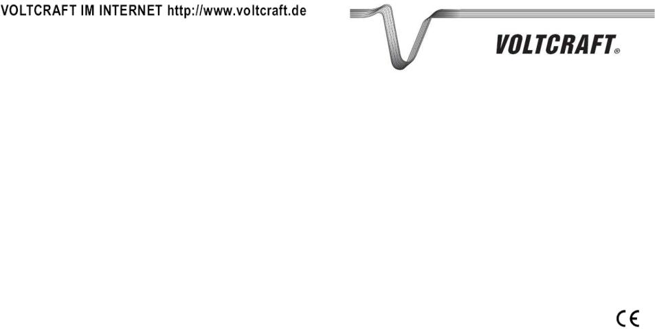 VOLTCRAFT VC150 User guide
