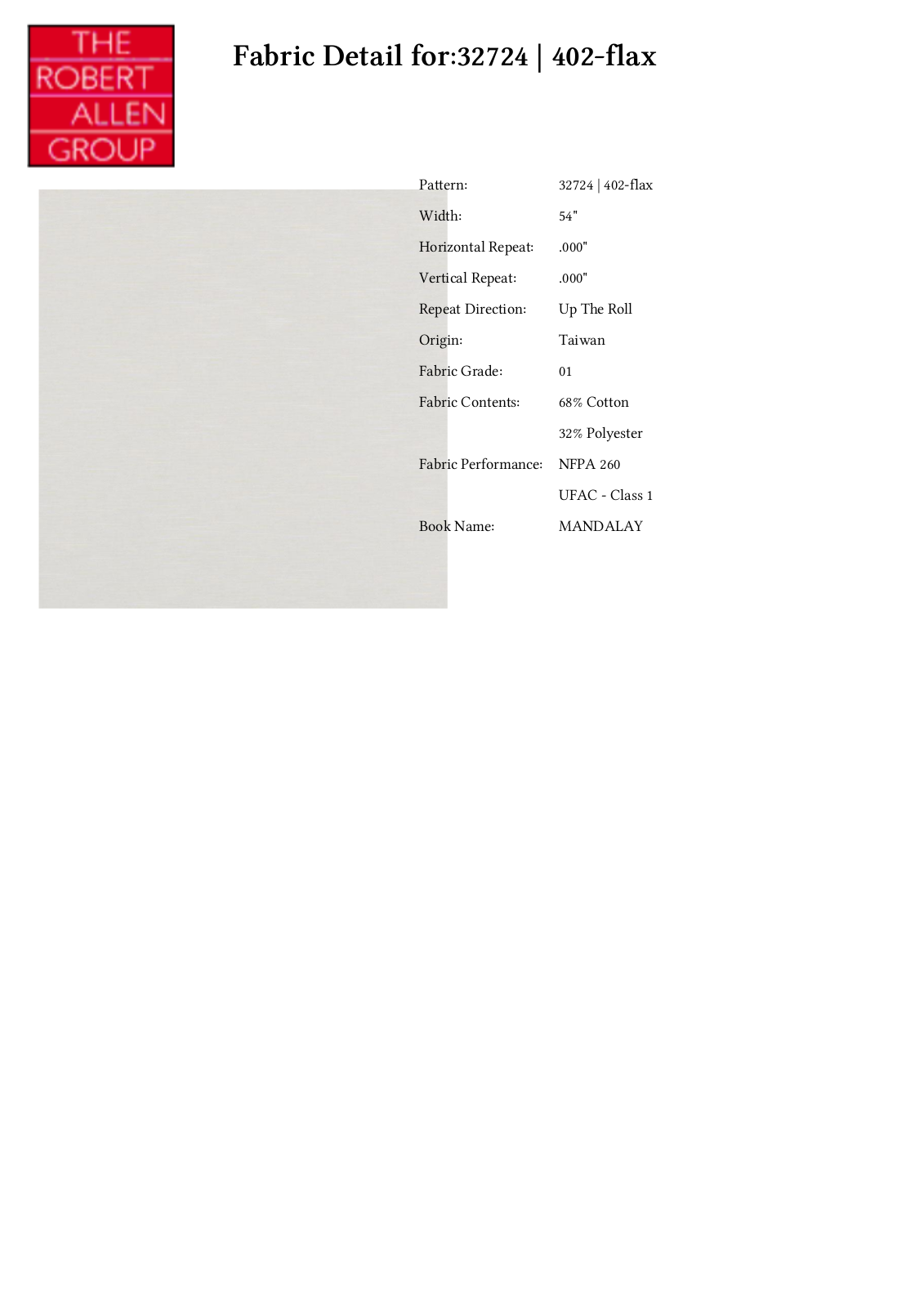 Duralee CRAL6317 Specifications - ManualMachine.com