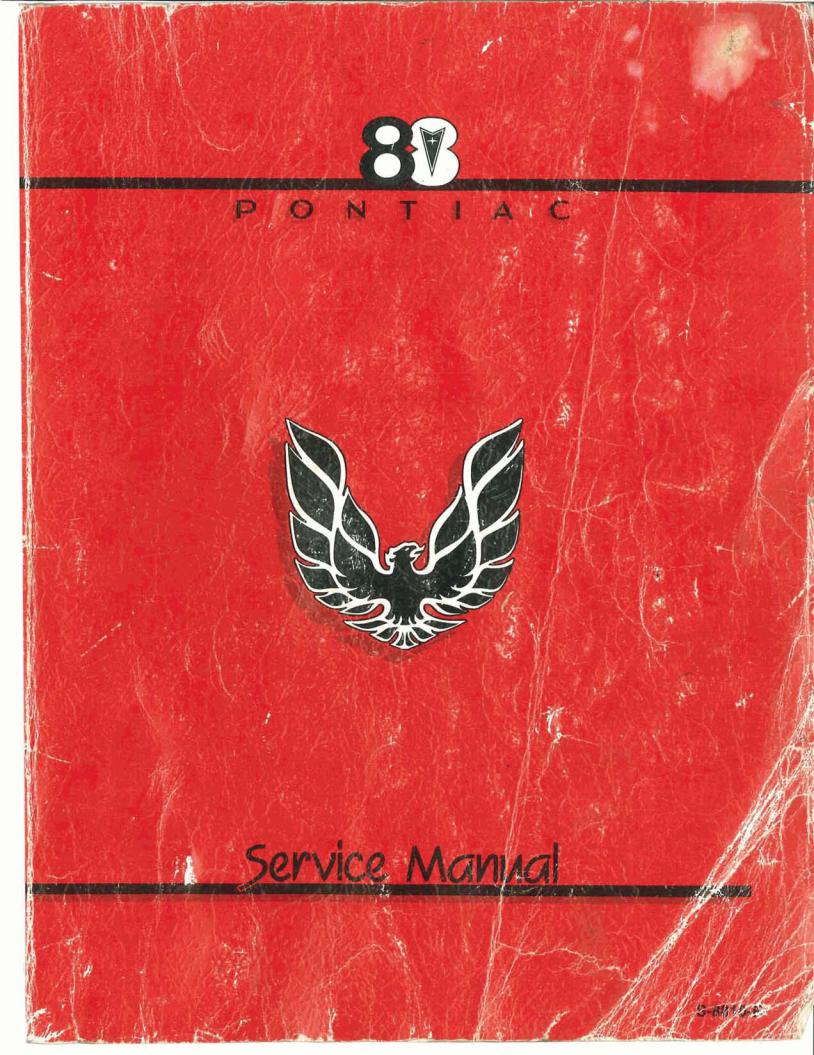 Pontiac Firebird 1988, Trans Am 1988 User Manual