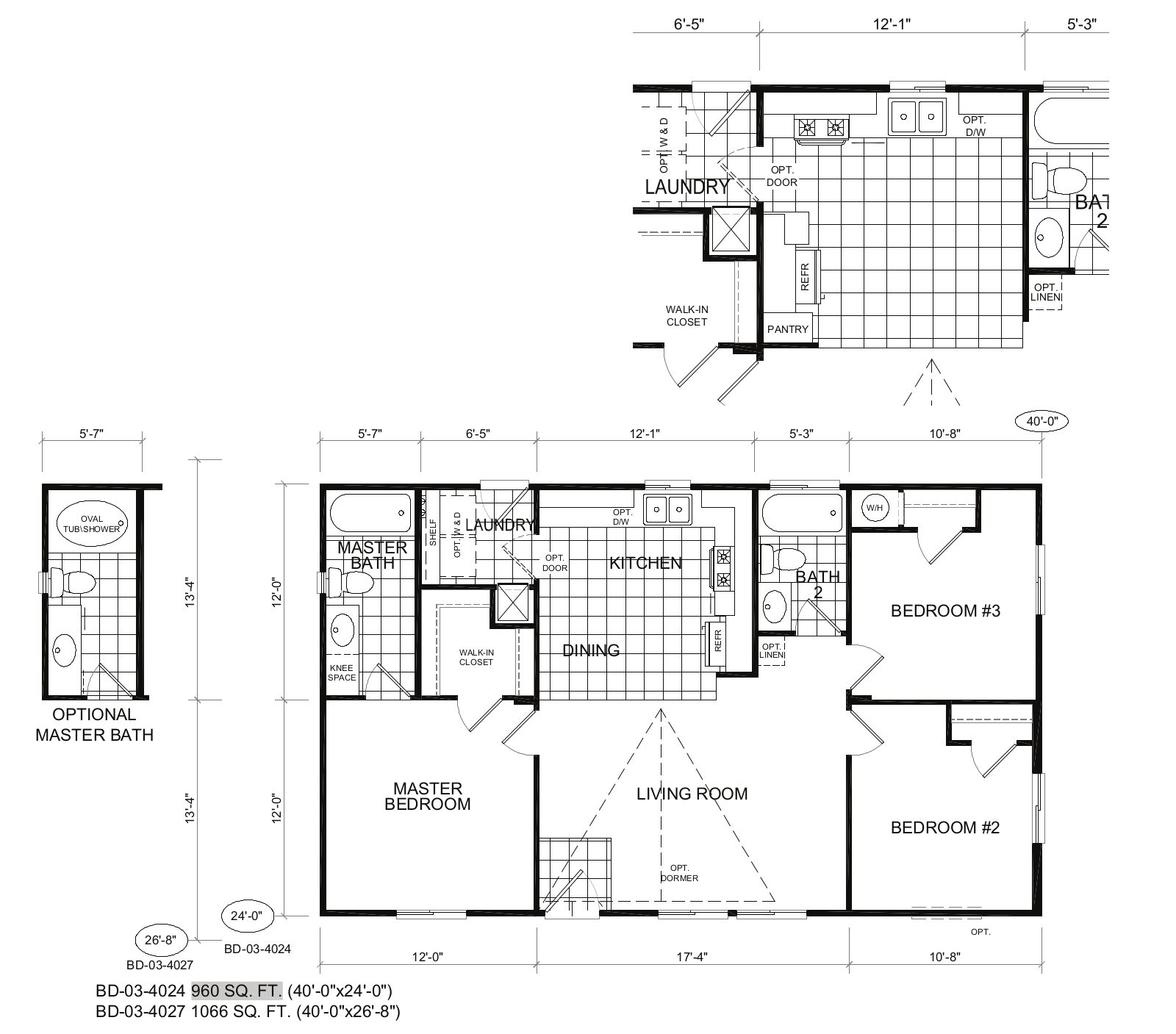 Silvercrest BD-03 Floor Plan