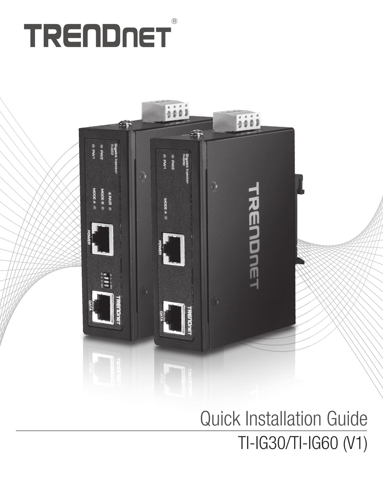 Trendnet TI-IG60, TI-IG30 Quick Installation Guide