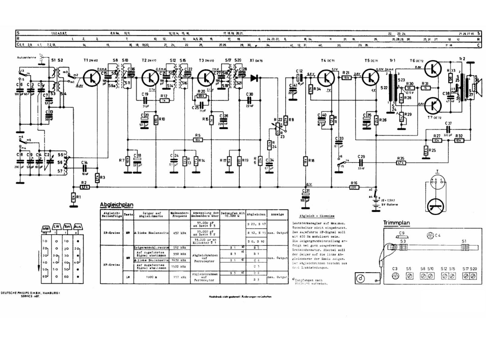 Philips l3x80t schematic