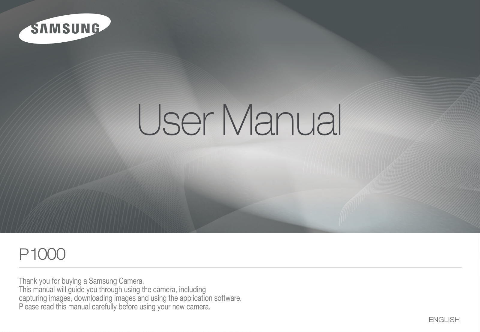 Samsung P1000, SAMSUBG P1000 User Manual