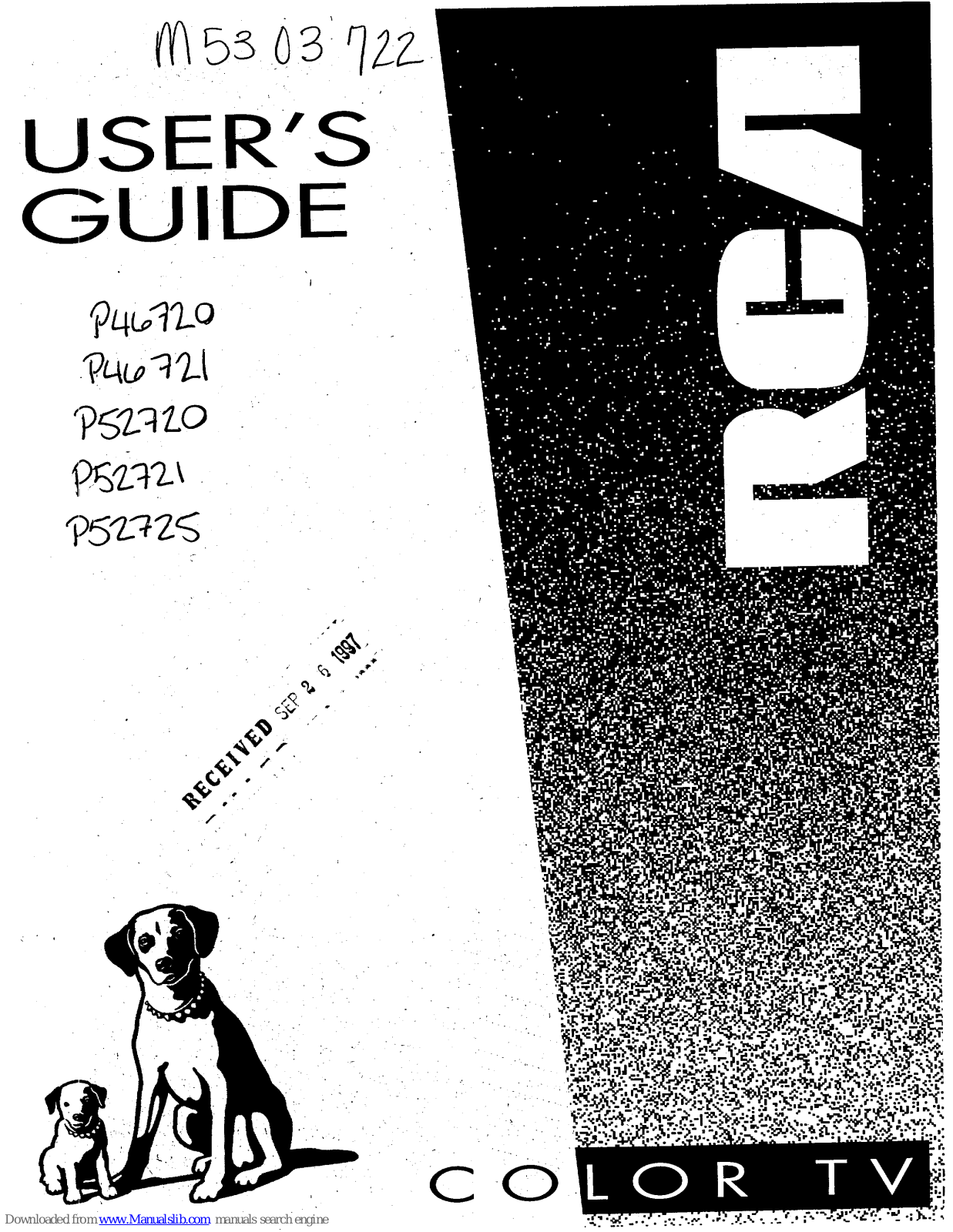 RCA P46721, P52721, P52720, P46720, P52725 User Manual - ManualMachine.com