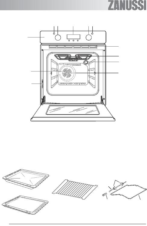 Zanussi ZOB482W User Manual