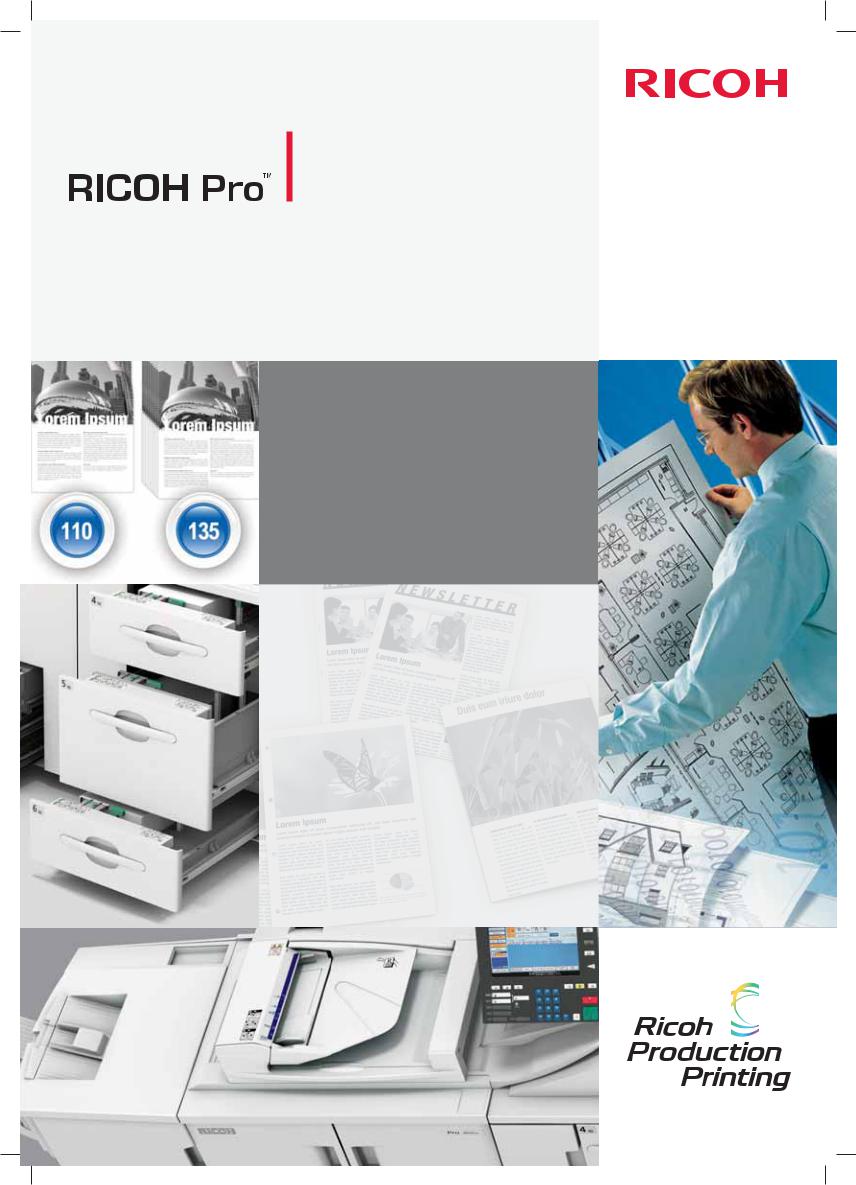 Ricoh 1107EX, 1357EX, 907EX User Manual