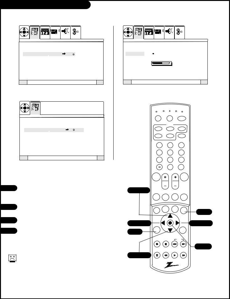 Zenith R56W28, R65W28 OPERATING GUIDE