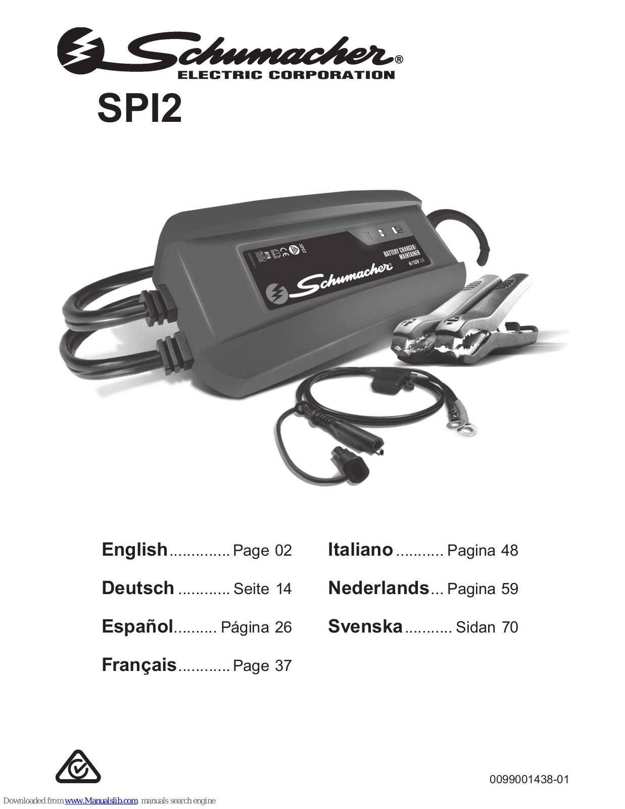 Schumacher SPI2 Owner's Manual