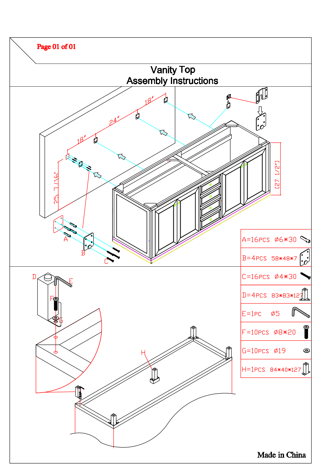 Brayden Studio W004775903 Assembly Instructions