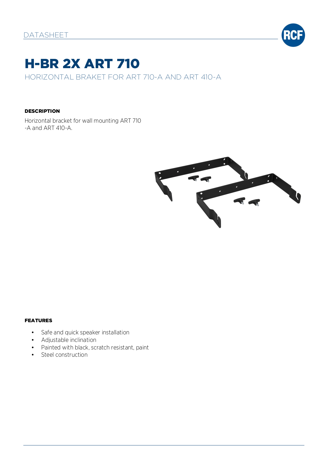 RCF AC-ART710-HBR Data Sheet