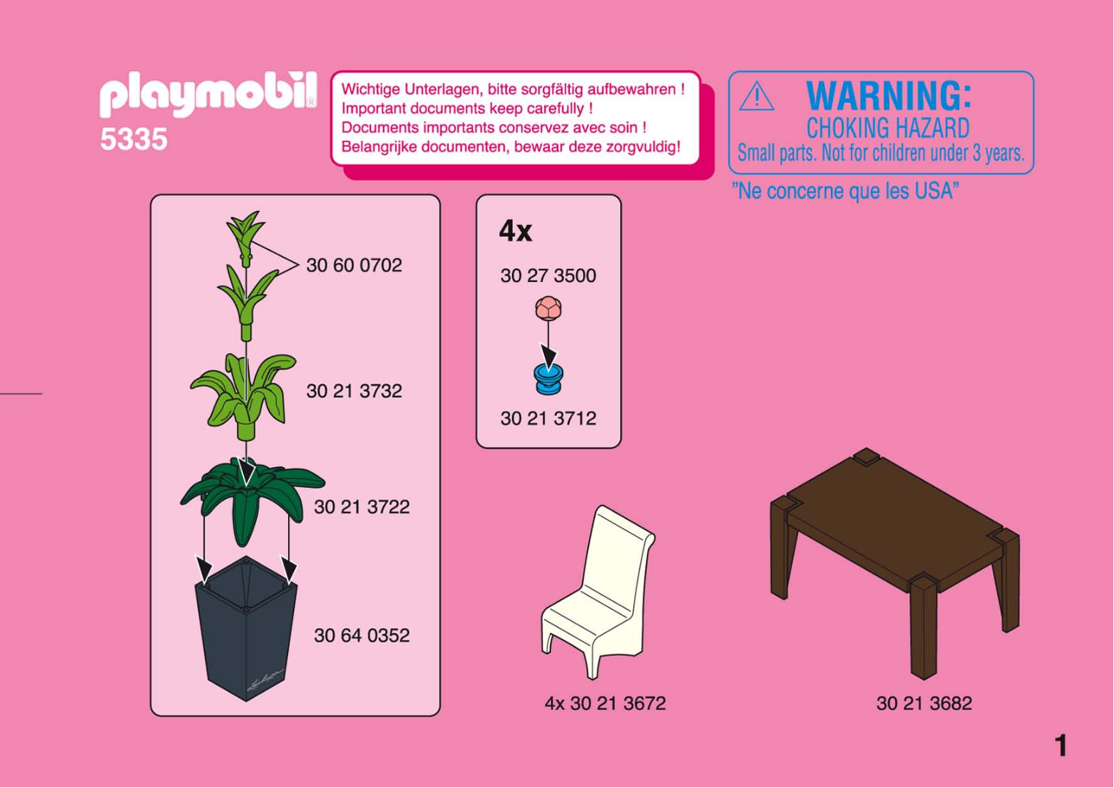 Playmobil 5335 Instructions