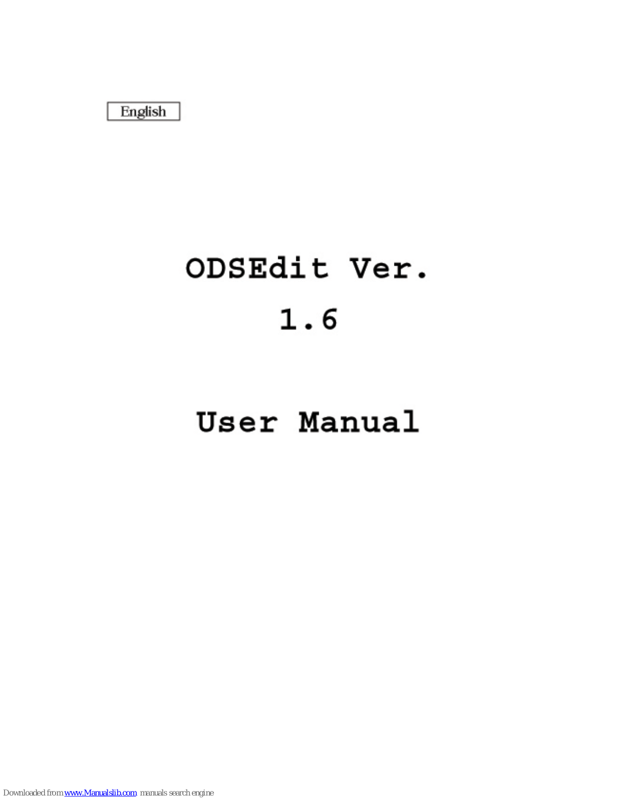ViewSat OSDEdit 1.6 User Manual - ManualMachine.com