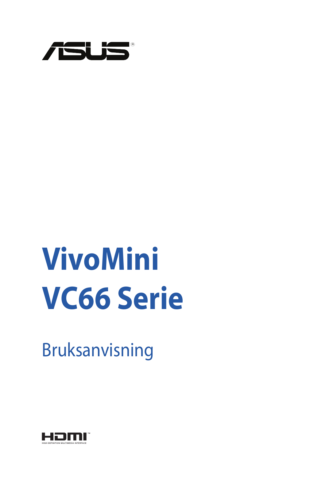 Asus VC66, VC66R User’s Manual