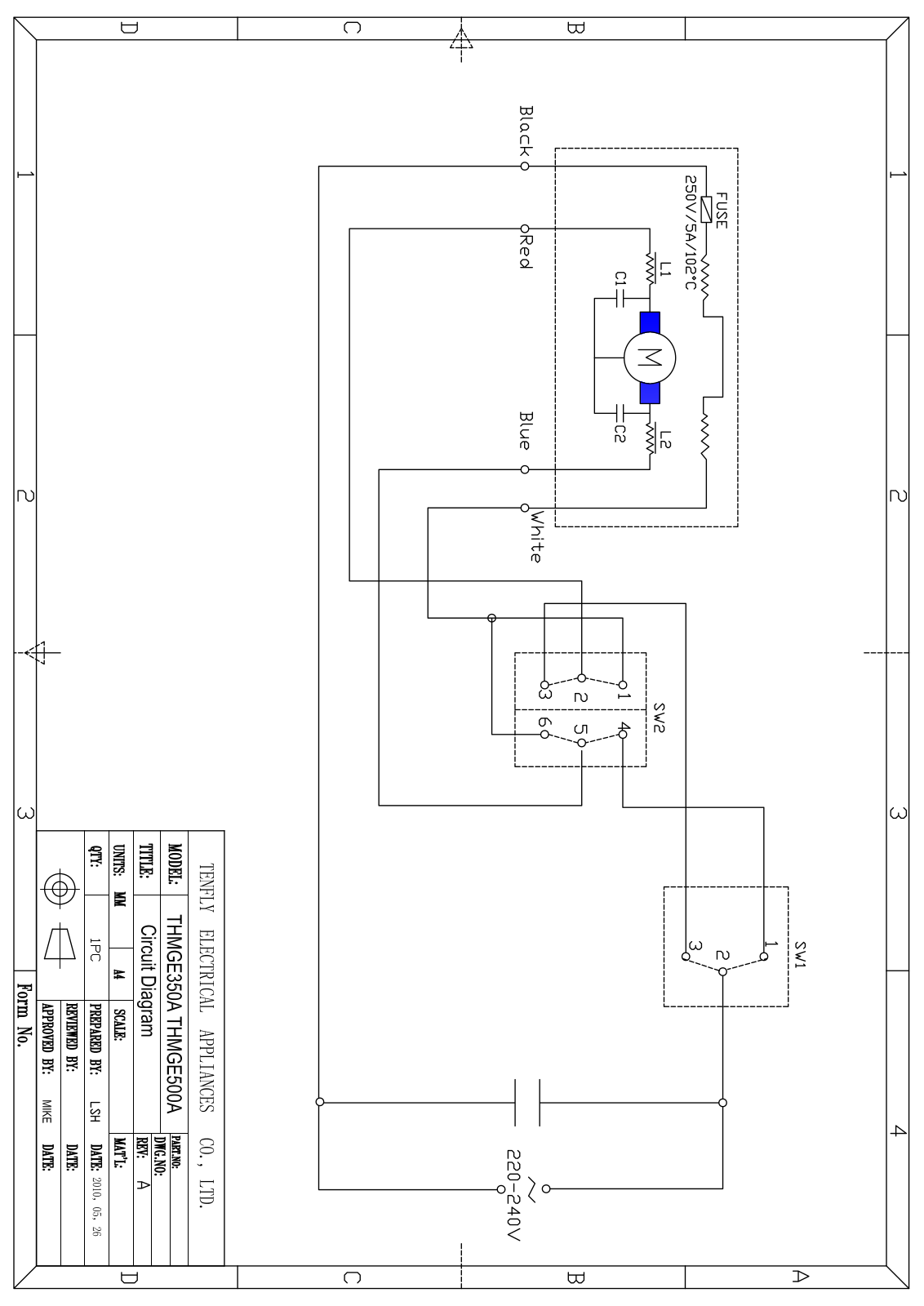 Maxwell MW-1255 Circuit diagrams